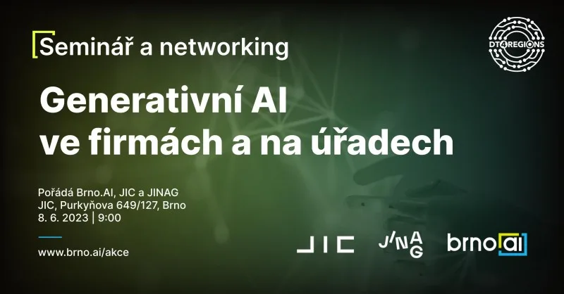 Generativní AI ve firmách a na úřadech: Objevte potenciál ChatGPT a dalších nástrojů